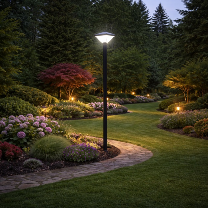 LED Solar Compound Light